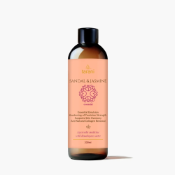 Tarani celotelov� esenci�lna emulzia SANTAL & JAZM�N, 200 ml